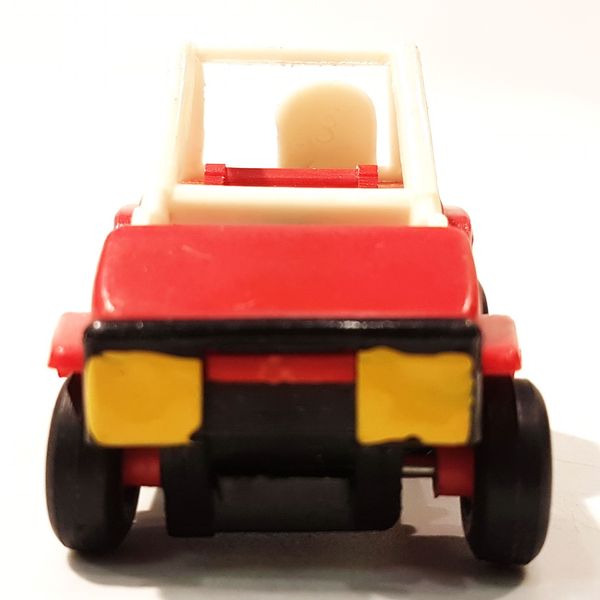 2 Vintage USSR Plastic Car Toy Buggy Small 1970s.jpg