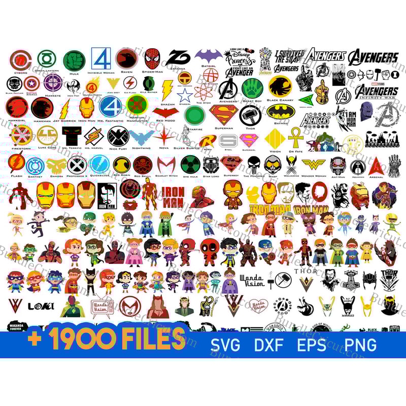Superhero svg, Avengers Svg Bundle, Avengers Svg, Cricut, Cut Files, Layered Digital Vector File.png
