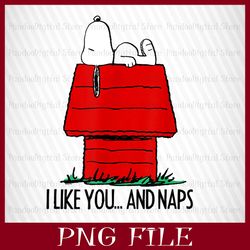 I Like You...and naps, Snoopy Valentines png, Snoopy with home, Snoopy png, Valentines Snoopy, Valentines Day, Pink Vale
