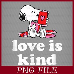 Love is kind, Snoopy Valentines png, Snoopy with heart, Snoopy with love, Snoopy png, Valentines Snoopy, Valentines Day