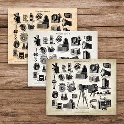 Vintage Camera, Retro Camera, Camera Art Poster, Camera Wall Poster, Photography Gifts, Photo Camera Poster