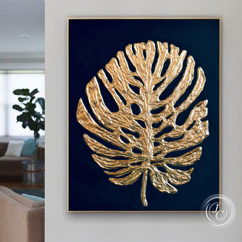 Golden-monstera-leaf-original-painting.jpg
