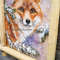 Fox Painting on Birch Bark, Rustic Decor by MyWildCanvas-1.jpg