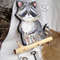 Cute Raccoon, Key Hanger for the Wall by MyWildCanvas-1.jpg