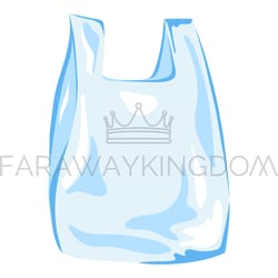 hazardous plastic ecological problem vector illustration set