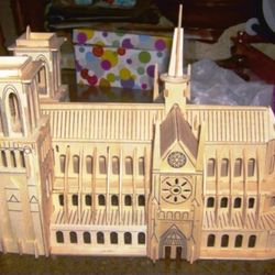 Digital Template Cnc Router Files Cnc Notre Dame Cathedral Files for Wood Laser Cut Pattern