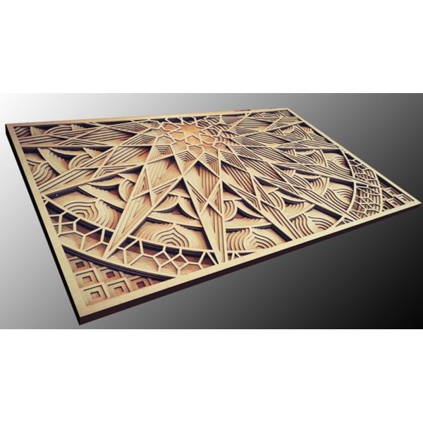Cnc Router Bedplate Digital Template Cnc Router Files Cnc Panel Wall Files for W | Inspire ...