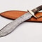 handmade fixed blade Bowie knife