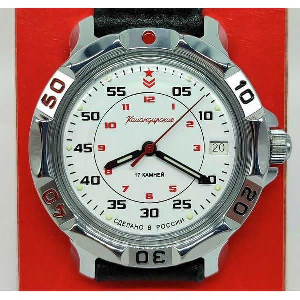 mechanical-watch-Vostok-Komandirskie-Red-White-811171-1