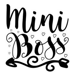 Mini-boss-Typography Tshirt  Download By Vectofreek