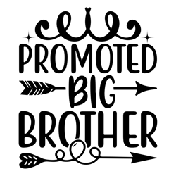 Promoted-to-big-brother-Tshirt  Design  Template  Free Downlaod  By  Vectofreek