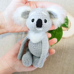 Crochet pattern koala toy cute amigurumi toy stuffed animal koala plush handmade gift