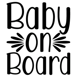 Baby-on-Board Tshirt Design