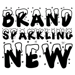 Brand-Sparkling-New-Typography Tshirt  Design