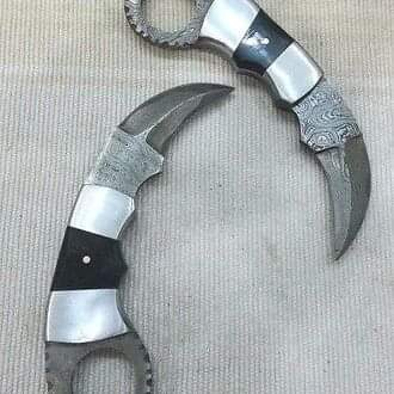 Carbon Steel Karambit Knife with Sheath near me