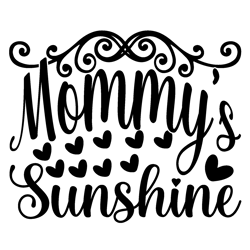 Mommys-Sunshine-typography tshirt