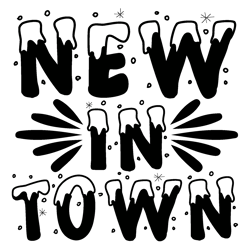 new-in-town-baby for tshirt design  download