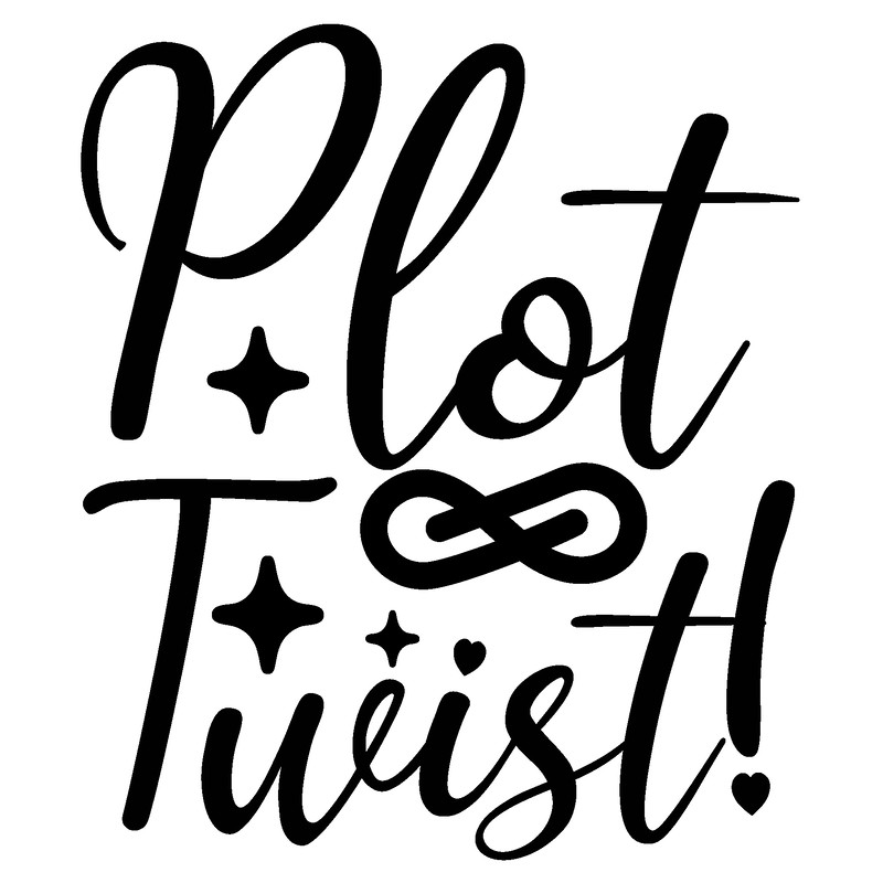 Plot-Twist-Typography tshirt Design .png