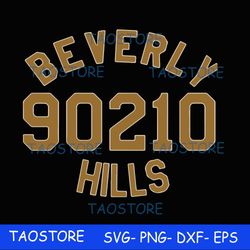 Beverly 90210 hills svg