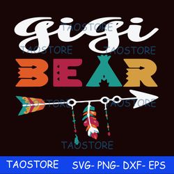 Gigi bear svg