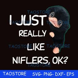 I just really like niflers ok svg