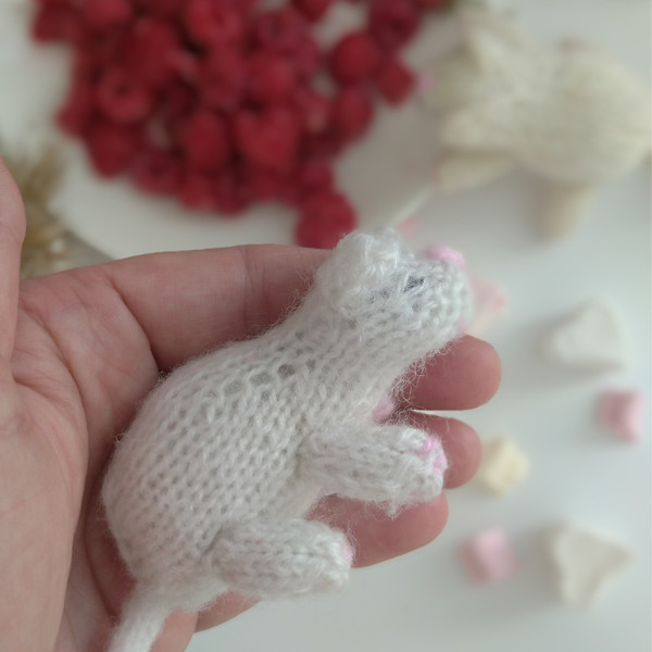 Knitting pattern little kittens by Ola Oslopova