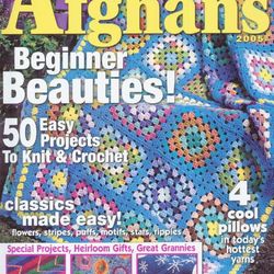 Digital Vintage Crochet Magazine Of Afghan Plaids \Afgans Country