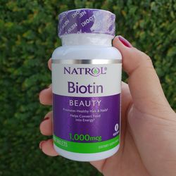 Biotin Tablets 1000 mcg 100 pcs. Free shipping! | 249 sales
