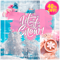 Let it Snow Winter Lightroom Preset for Mobile and Desktop