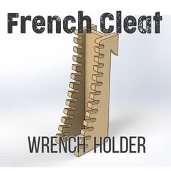 french cleat. wrench holder. ( tool storage wall french cleat diy)