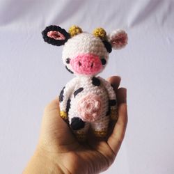 Small Cow Pattern Crochet
