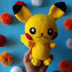 pikachu  pattern crochet