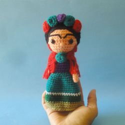 Frida Kahlo Twins Pattern Crochet