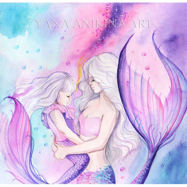 mother-daughter-mermaid-painting-mermaid-mom-and-daughter-bab-art-original-mermaid-mother-and-child-watercolor-2.jpg