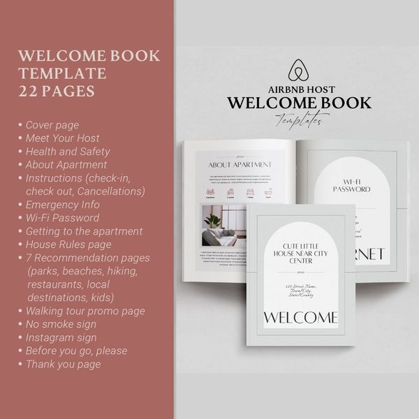 Airbnb Host Bundle, Welcome book template, Canva template, guest book, airbnb template (2).jpg