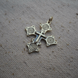 Minimalist Brass cross necklace pendant,christian brass cross,christian cross necklace charm,minimalist cross jewellery