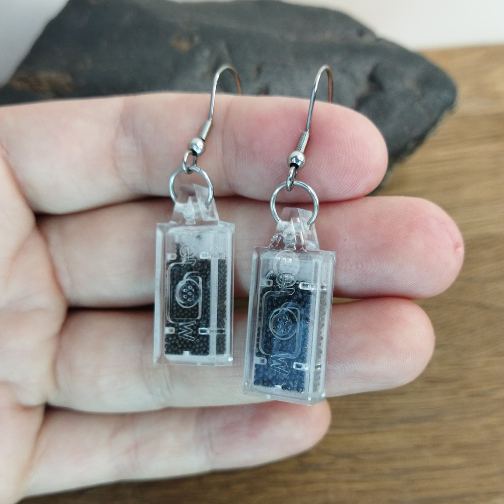 rectangle-dystopian earrings