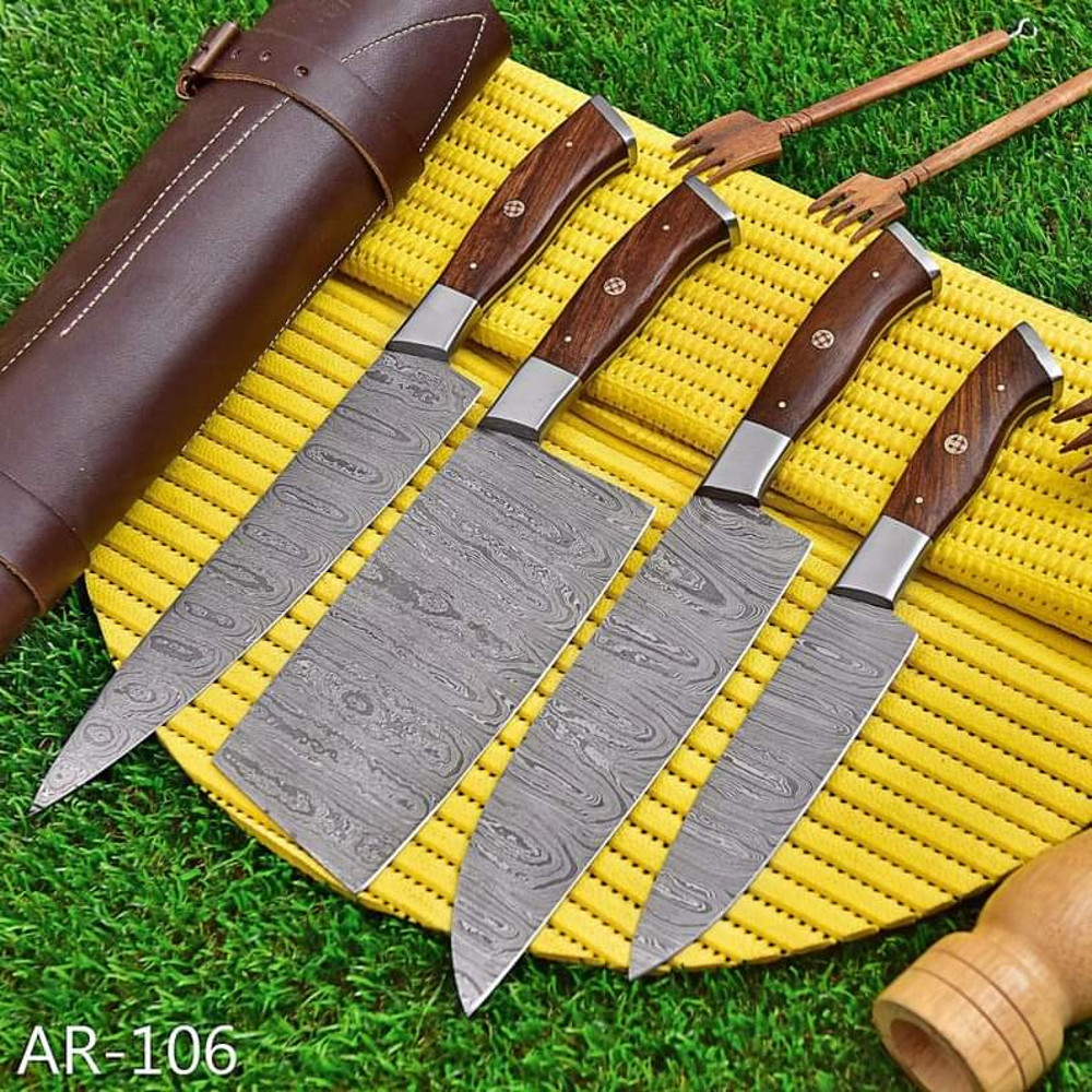 Carbon Steel Chef Set of 4 Pieces