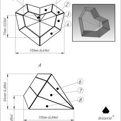 project 4.01. stained glass printable pattern. brillant3d