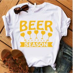 Beer-season-Typoghraphy tshirt  Design