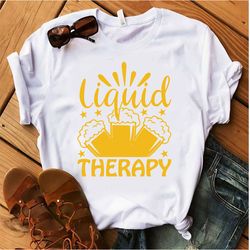 Liquid-therapy-Typography tshirt  Design