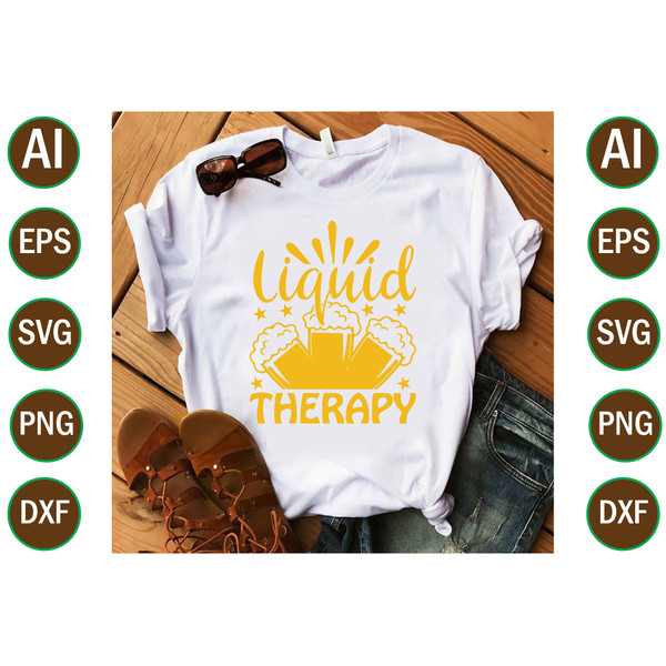 Liquid-therapy-Typography tshirt  Design .jpg