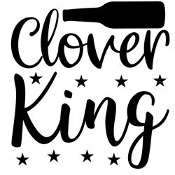 Clover-King-Beer For Typography Tshirt  Design