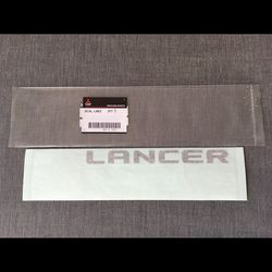 Mitsubishi Genuine Lancer Rear Decal Sticker for Lancer Cargo