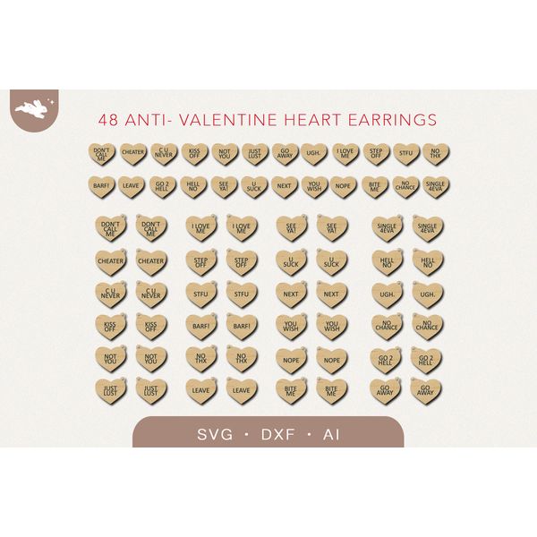 Valentine heart earrings svg laser files.jpg