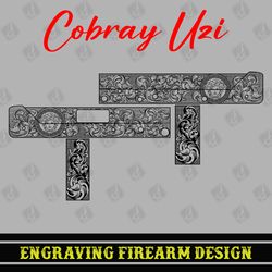 Cobray Uzi- Scroll Vector Design