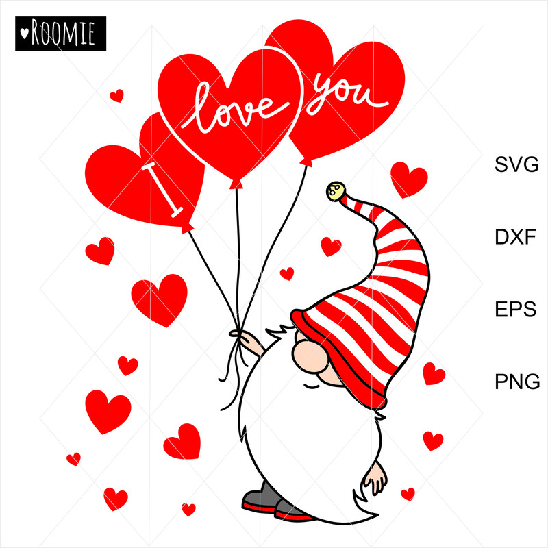 gnome with heart balloons and lettering I love you .jpg