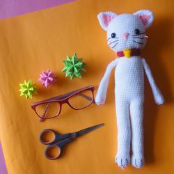 cat lucky (gato lucky) pattern crochet