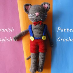 Cat Dormilon (Gato Dormilon) Crochet Pattern
