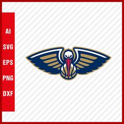 New Orleans Pelicans Logo SVG - New Orleans Pelicans SVG Cut Files - Pelicans PNG Logo, NBA Basketball Team, Clipart